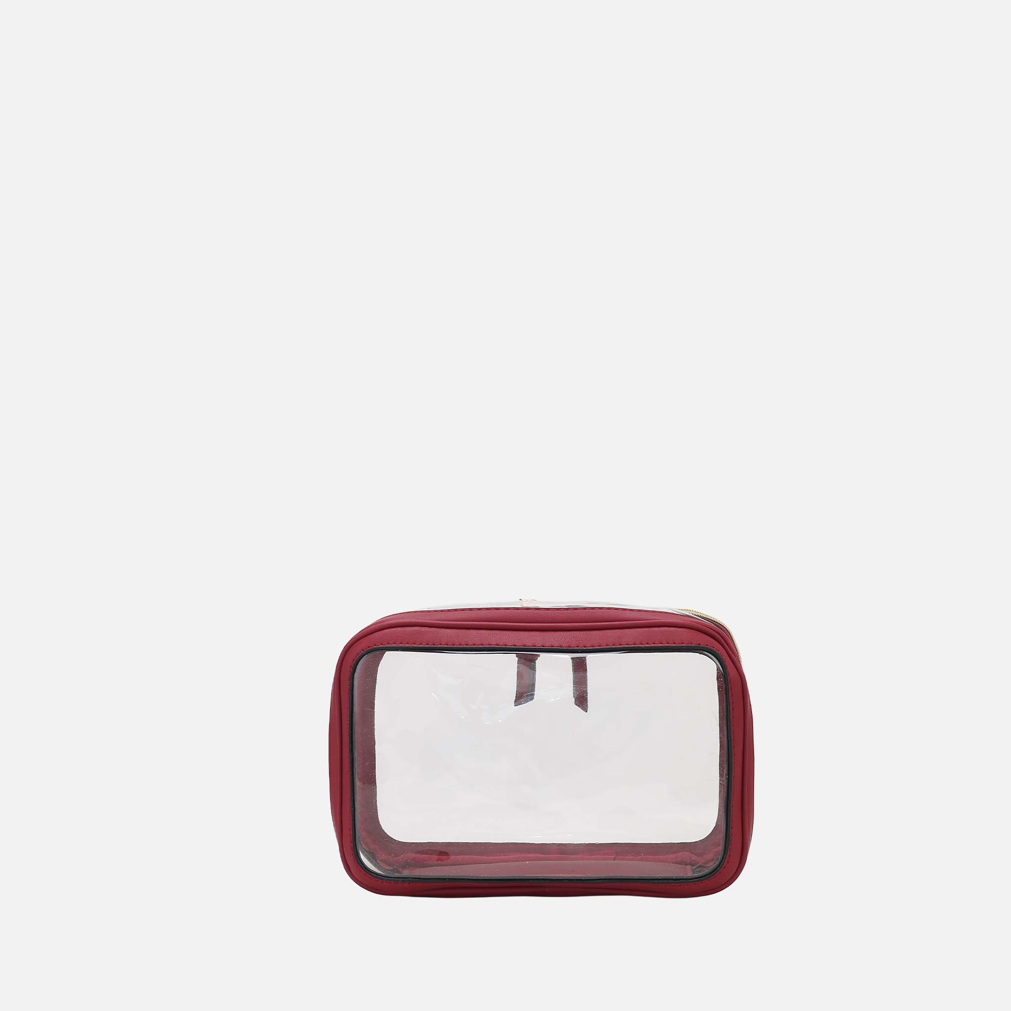 Laura Cosmetic Case Set Charcoal Grey | Ashley Stewart