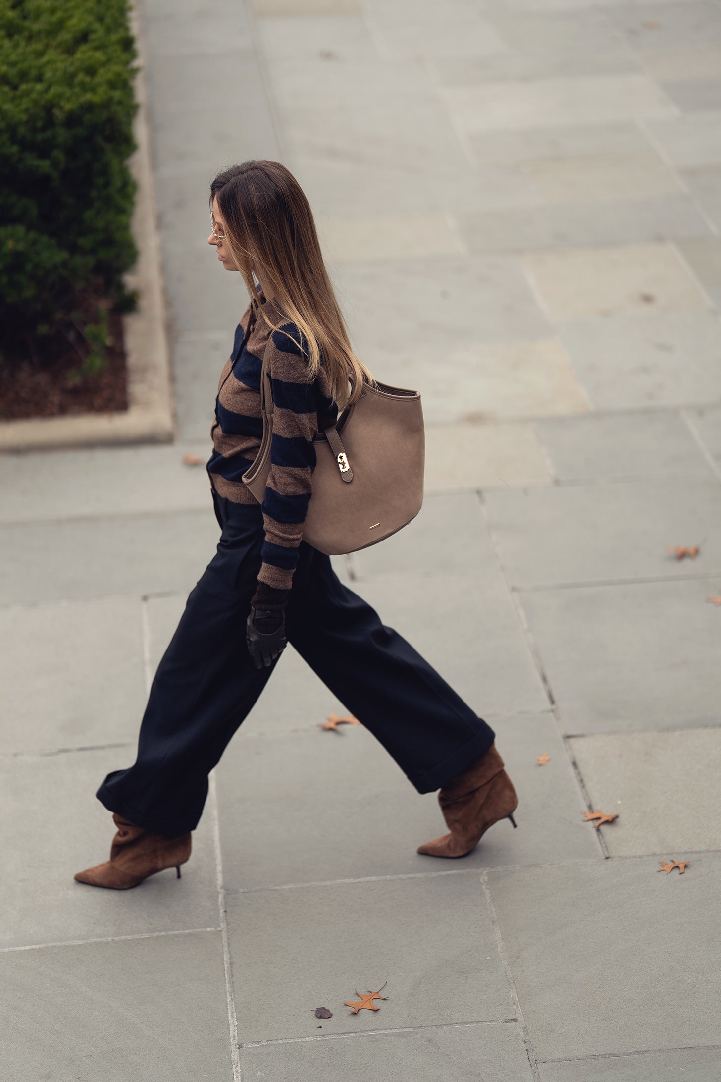 Joyce Tote Brown | Ashley Stewart