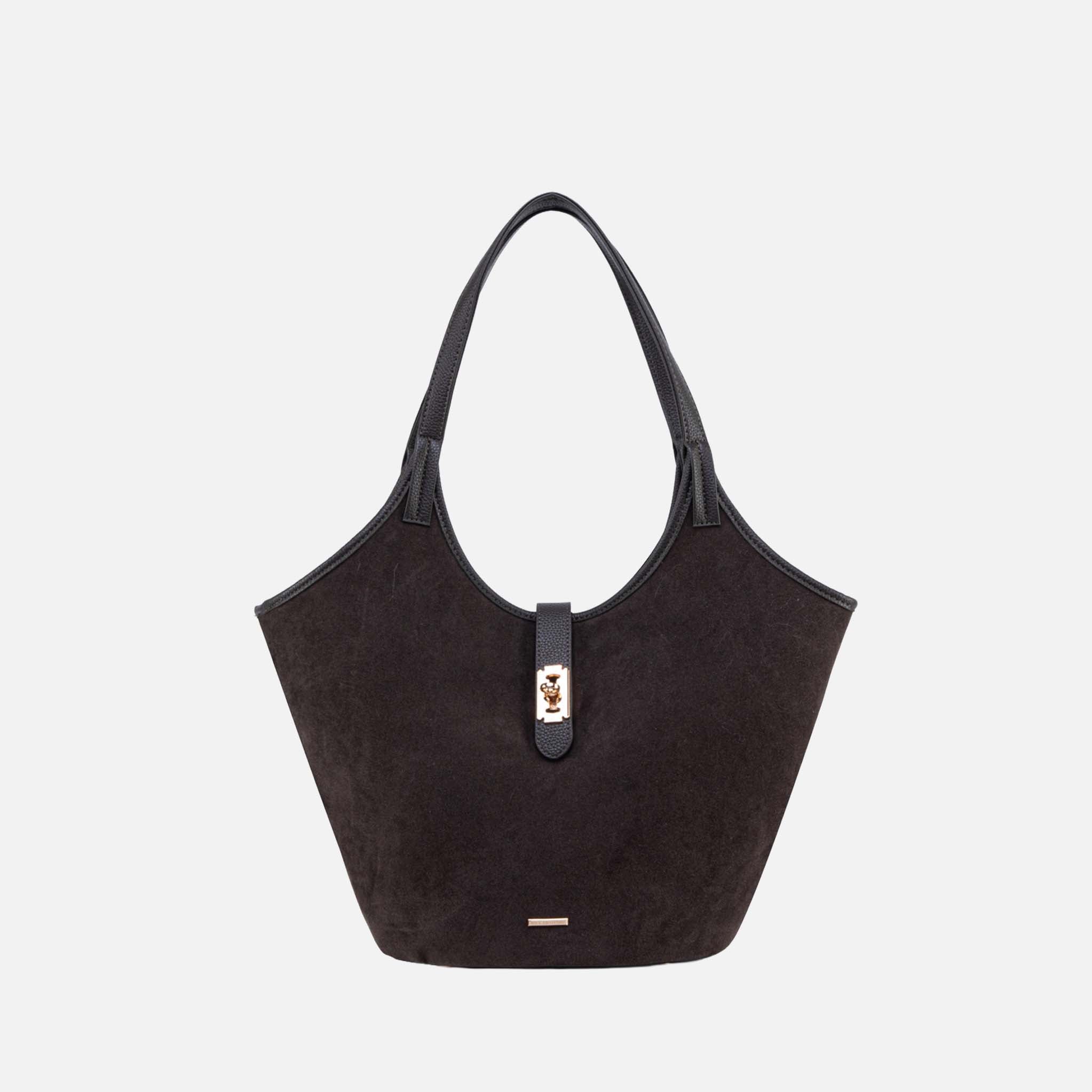Joyce Tote Brown | Ashley Stewart