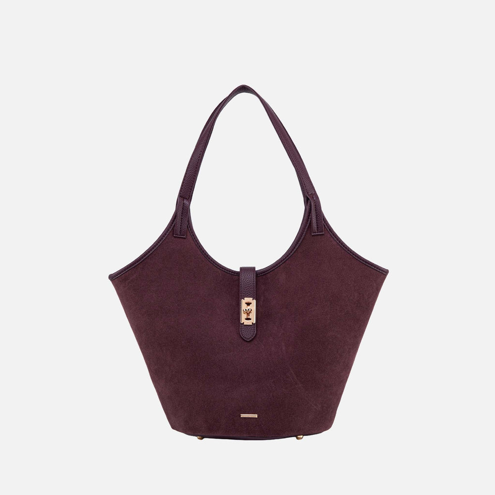 Joyce Tote Brown | Ashley Stewart