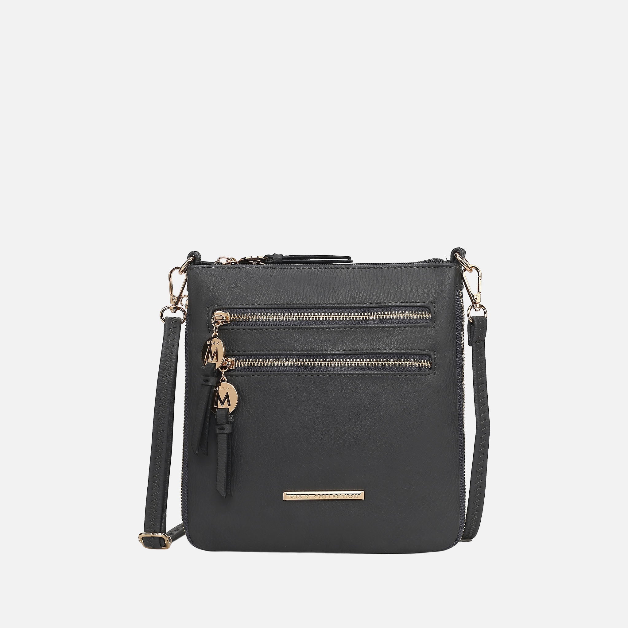 Angelina Expandable Crossbody Bag Beige | Ashley Stewart