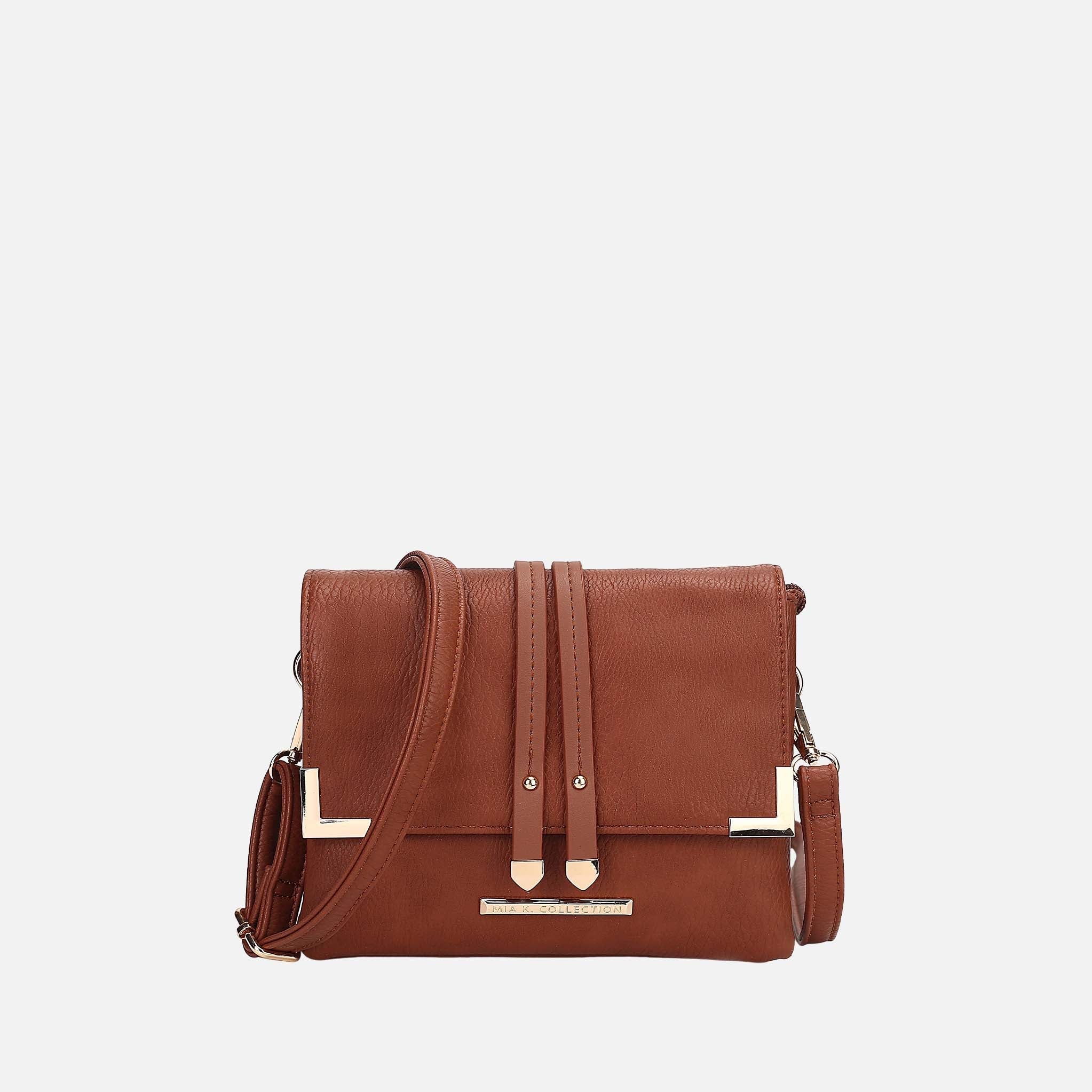Valeska Crossbody Bag Black | Ashley Stewart