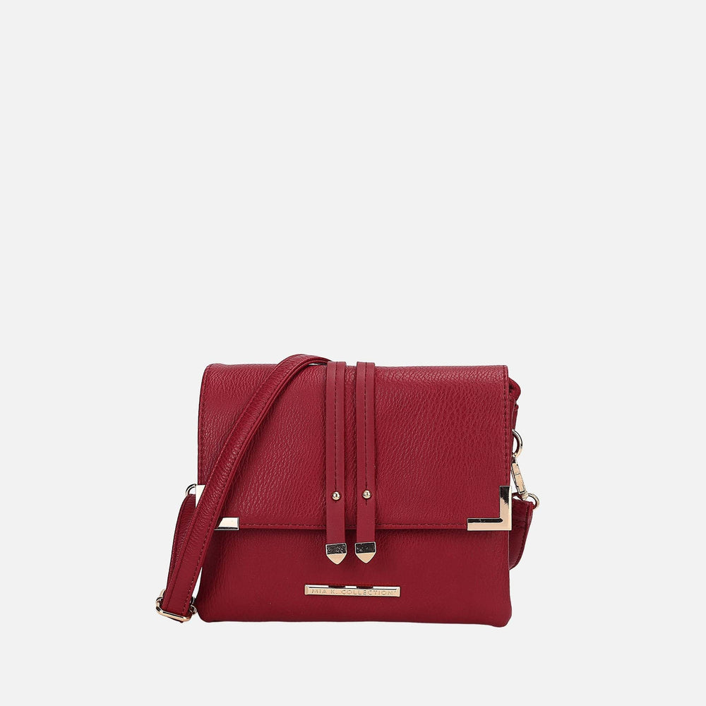 Valeska Crossbody Bag Black | Ashley Stewart