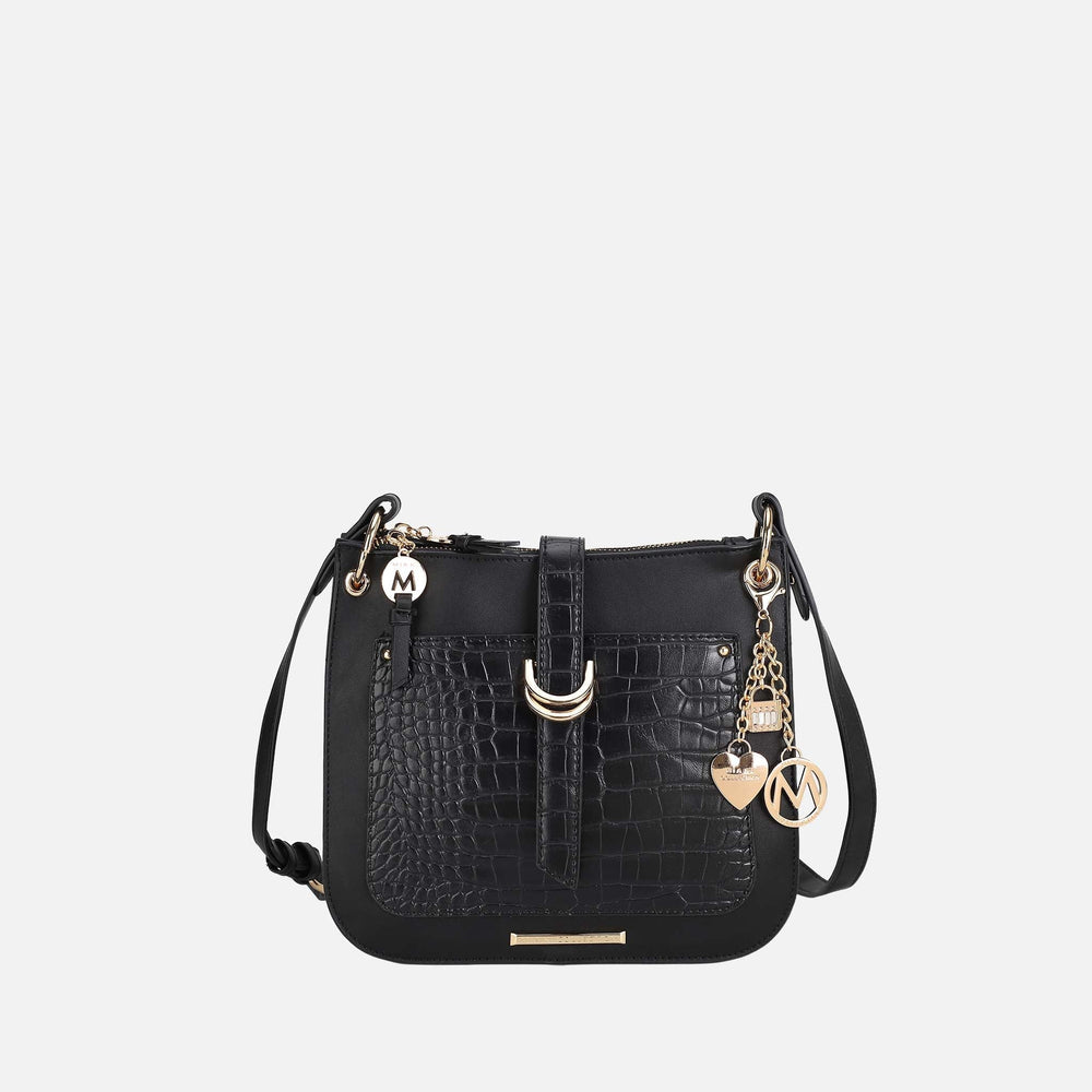 Kiltienne Crossbody Bag Black | Ashley Stewart
