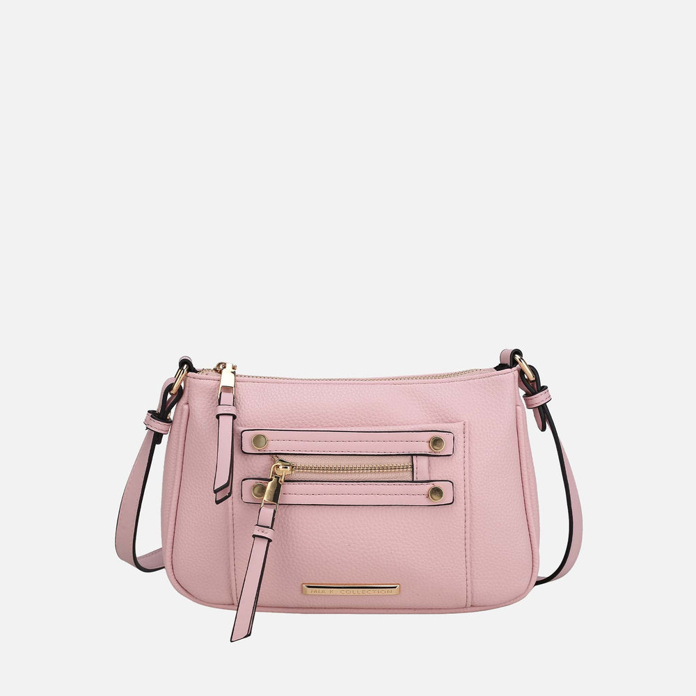 Essie Crossbody Bag Taupe | Ashley Stewart