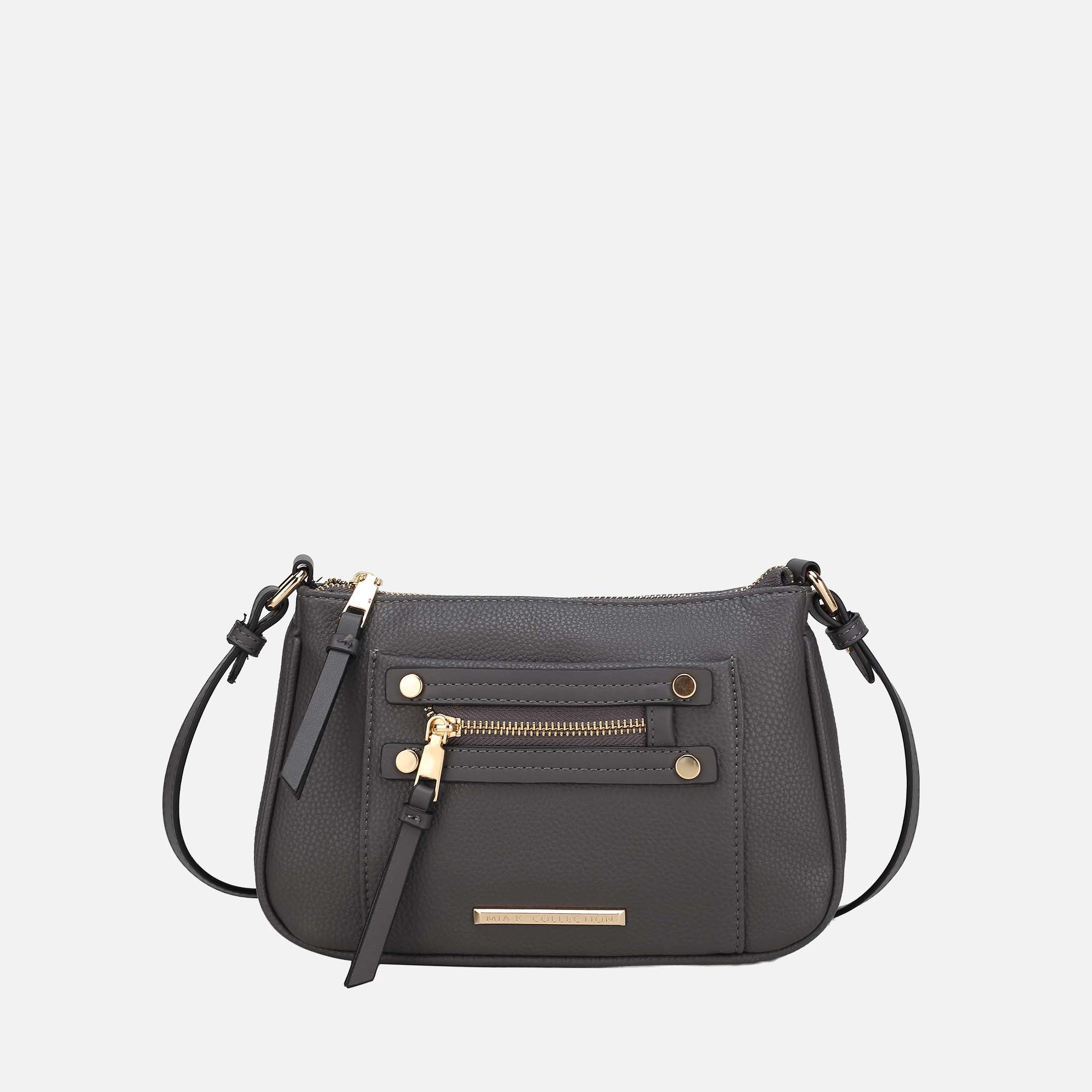 Essie Crossbody Bag Taupe | Ashley Stewart