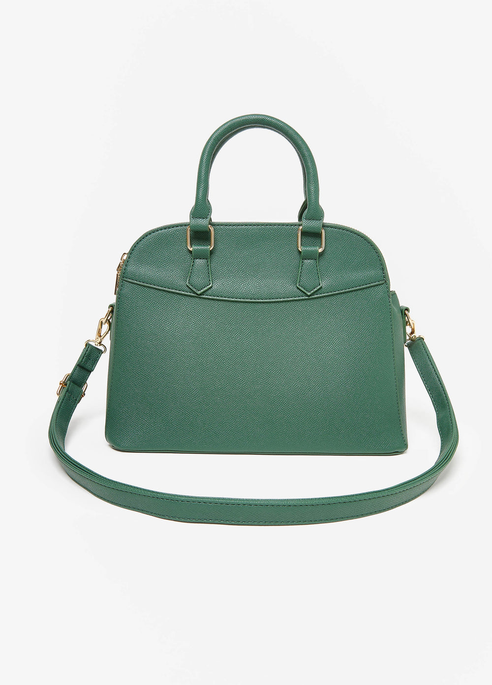 Texture Faux Leather Satchel EDEN | Ashley Stewart
