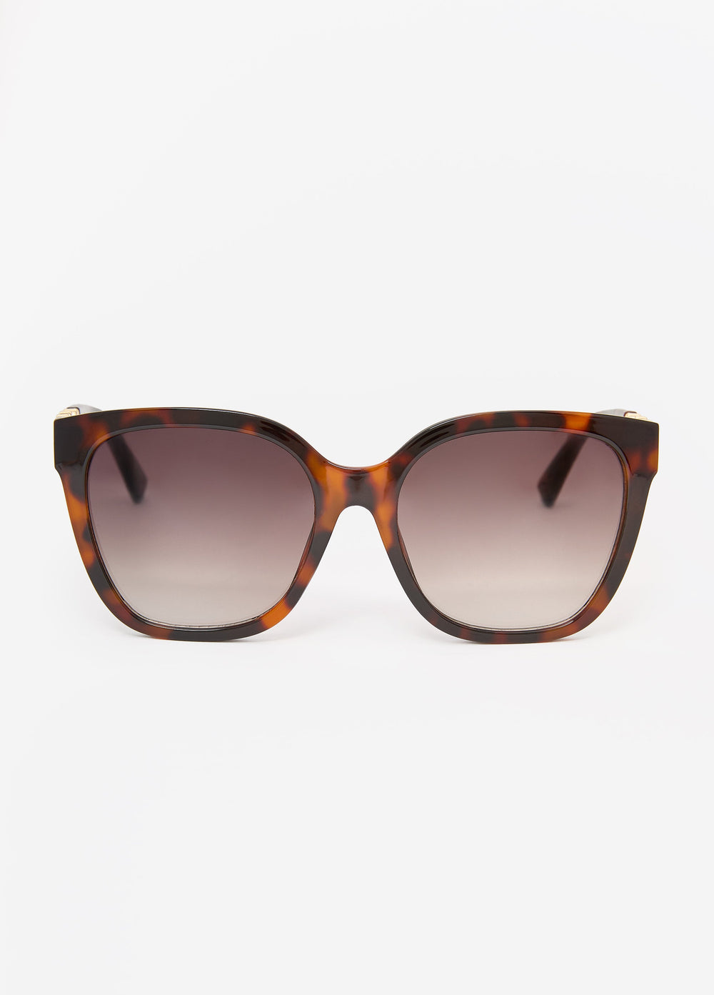 Cutout Tortoiseshell Sunglasses TORT | Ashley Stewart
