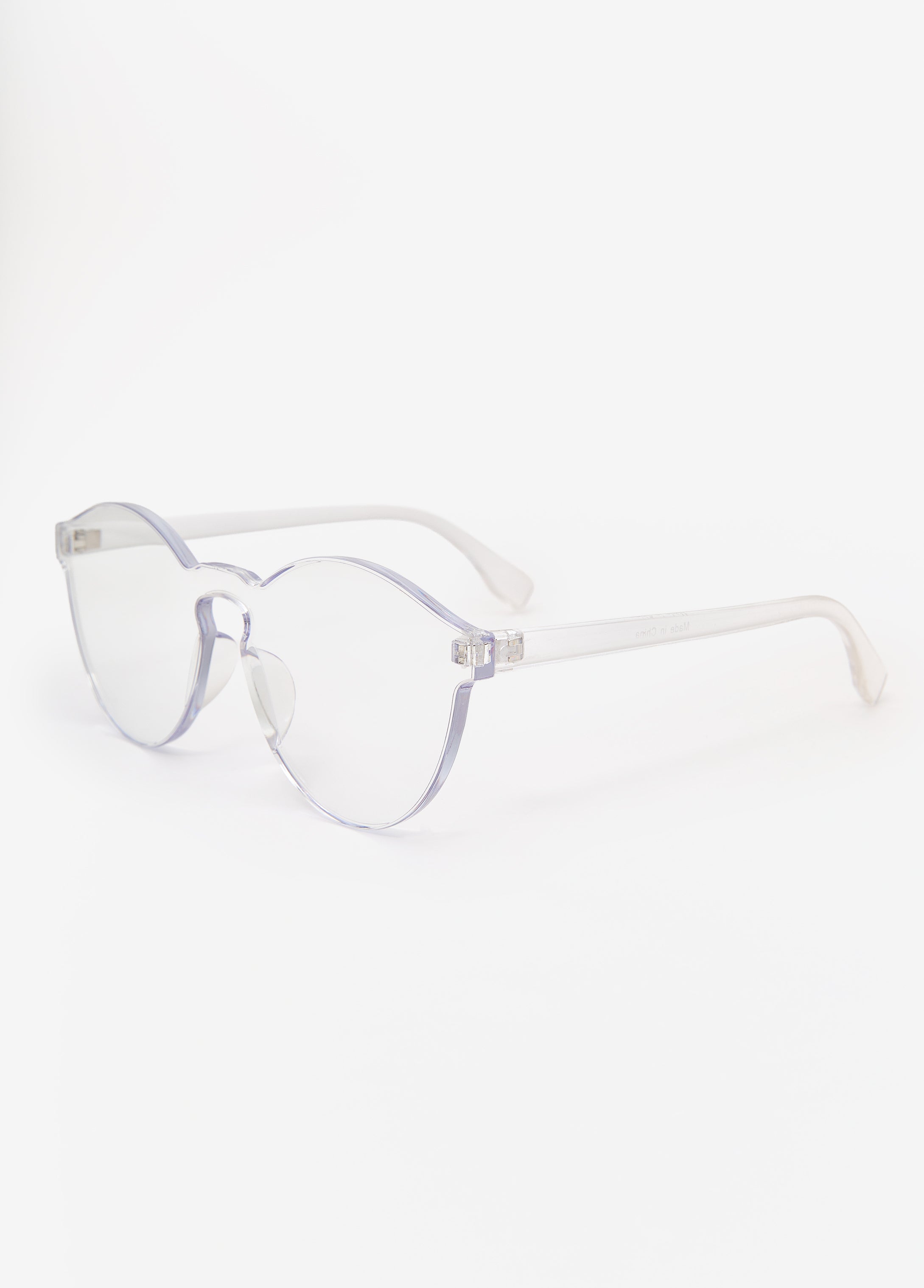 Clear Rimless Glasses Clear | Ashley Stewart