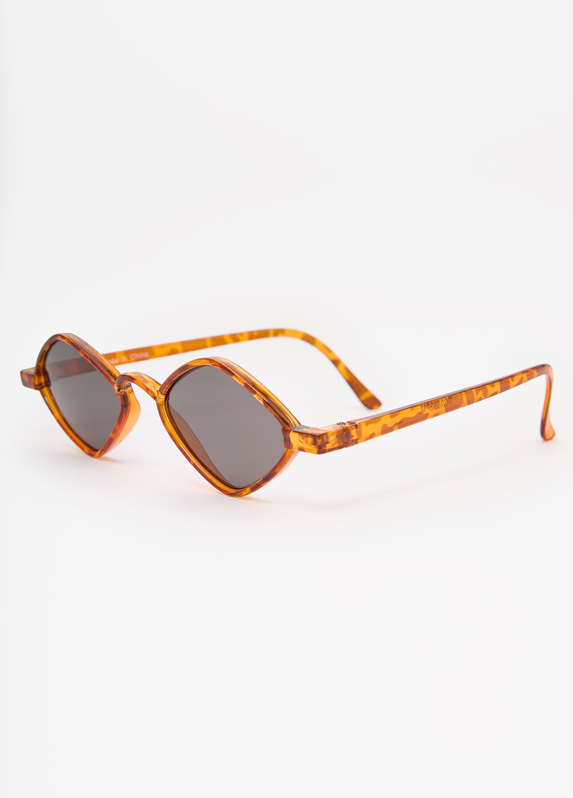 Tortoiseshell Diamond Sunglasses TORT | Ashley Stewart
