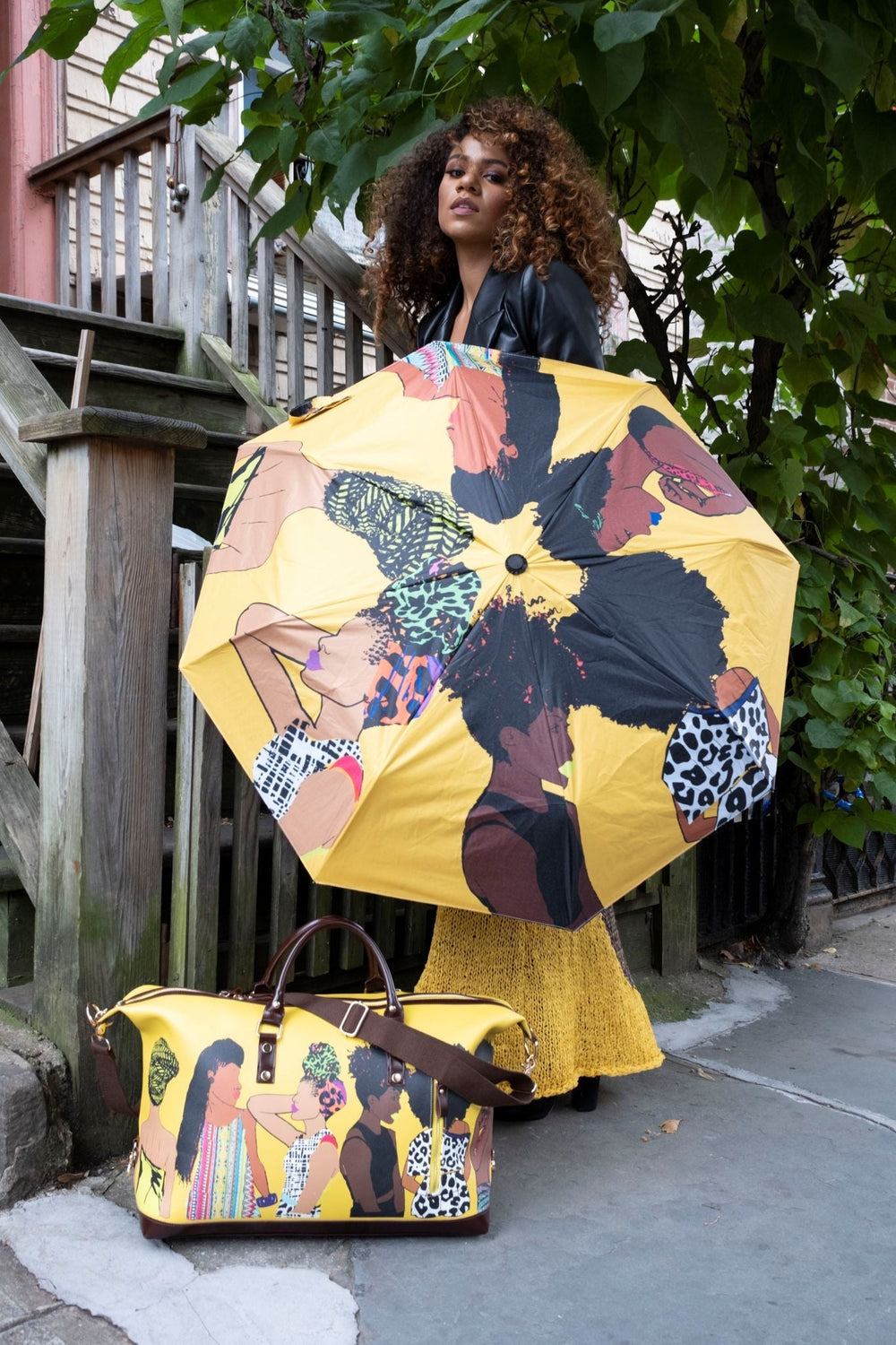 Squad Umbrella  | Ashley Stewart