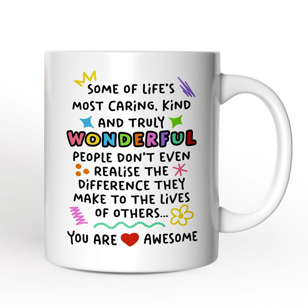 You Are Wonderful Ceramic Mug White | Ashley Stewart