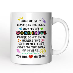 You Are Wonderful Ceramic Mug White | Ashley Stewart