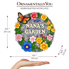 Nanas Garden Stepping Stone Multi | Ashley Stewart