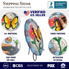 Butterfly Stepping Stone Multi | Ashley Stewart
