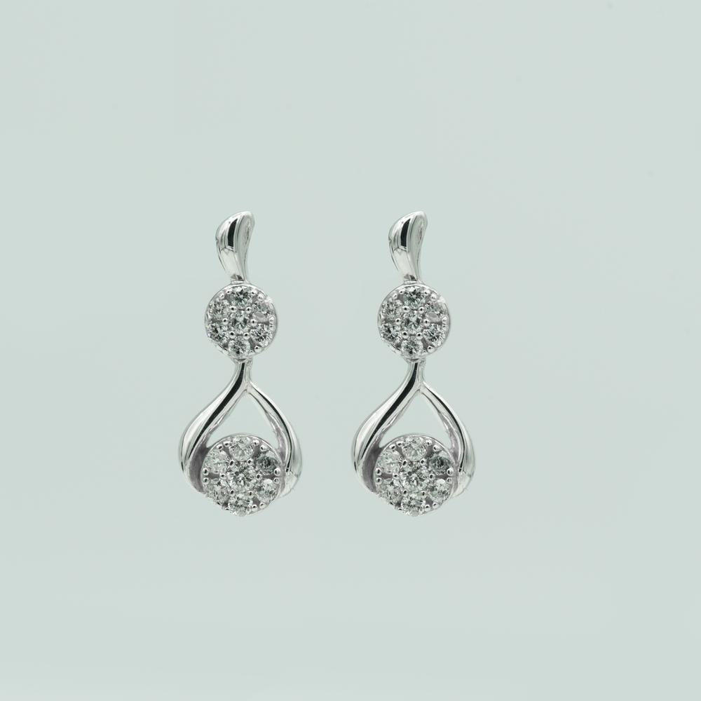 0.50 Carat Lab Grown Diamond Drop Earrings Gift Box Set  | Ashley Stewart