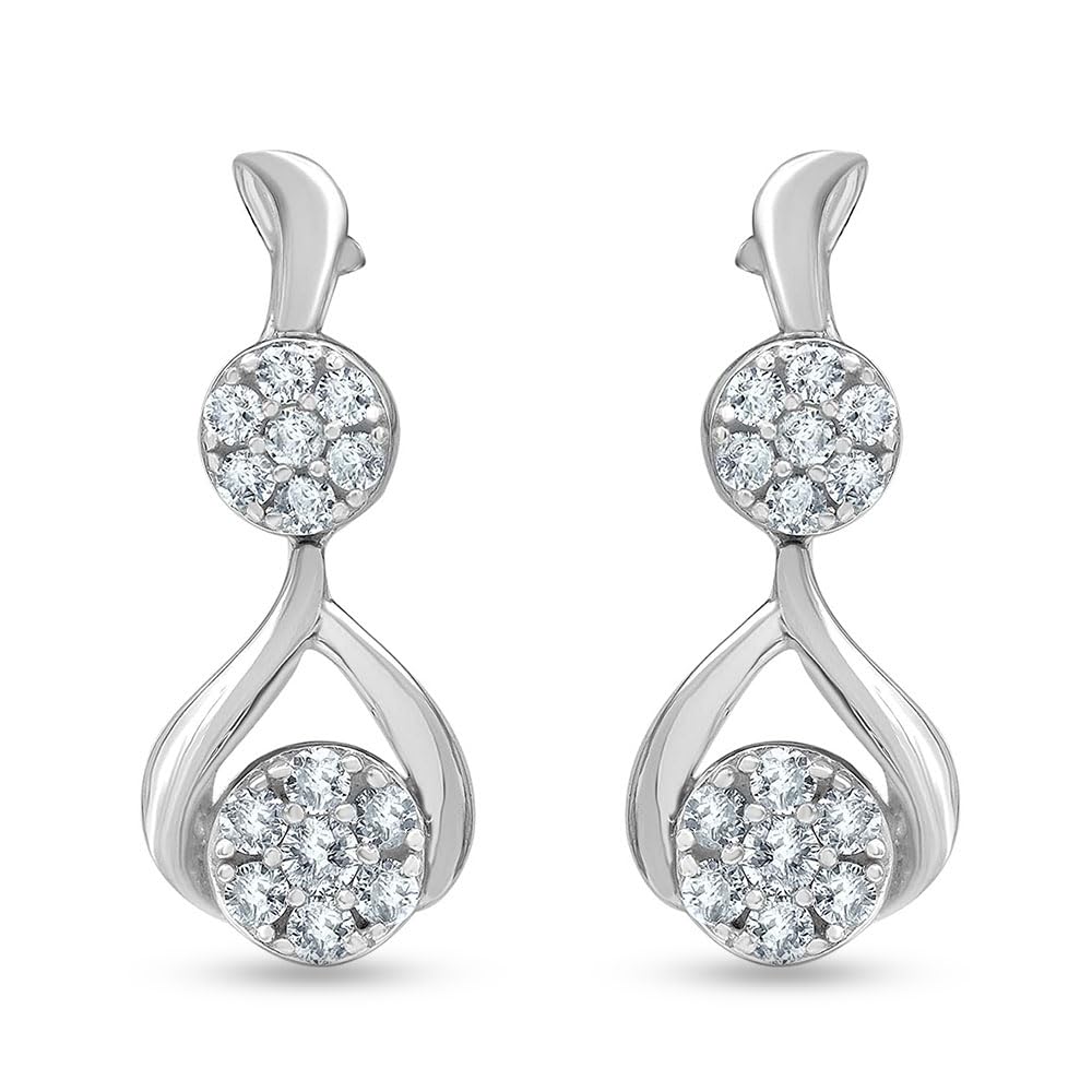 0.50 Carat Lab Grown Diamond Drop Earrings Gift Box Set  | Ashley Stewart