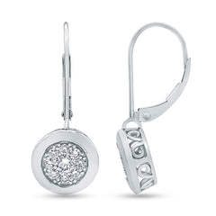 0.65 Carat Lab Grown Diamond Dangle Earrings Gift Box Set  | Ashley Stewart