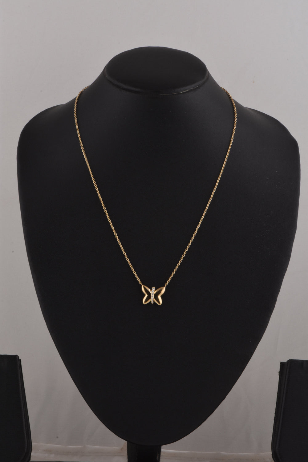 0.10 Carat Lab Grown Diamond Butterfly Necklace  | Ashley Stewart