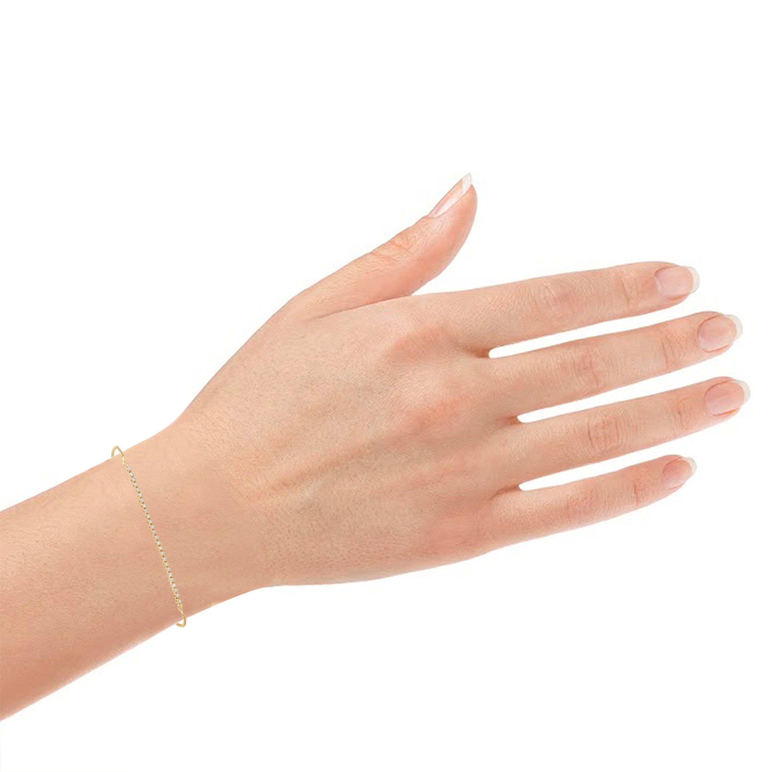 0.25 Carat Bolo Lab Grown Diamond Bracelet  | Ashley Stewart
