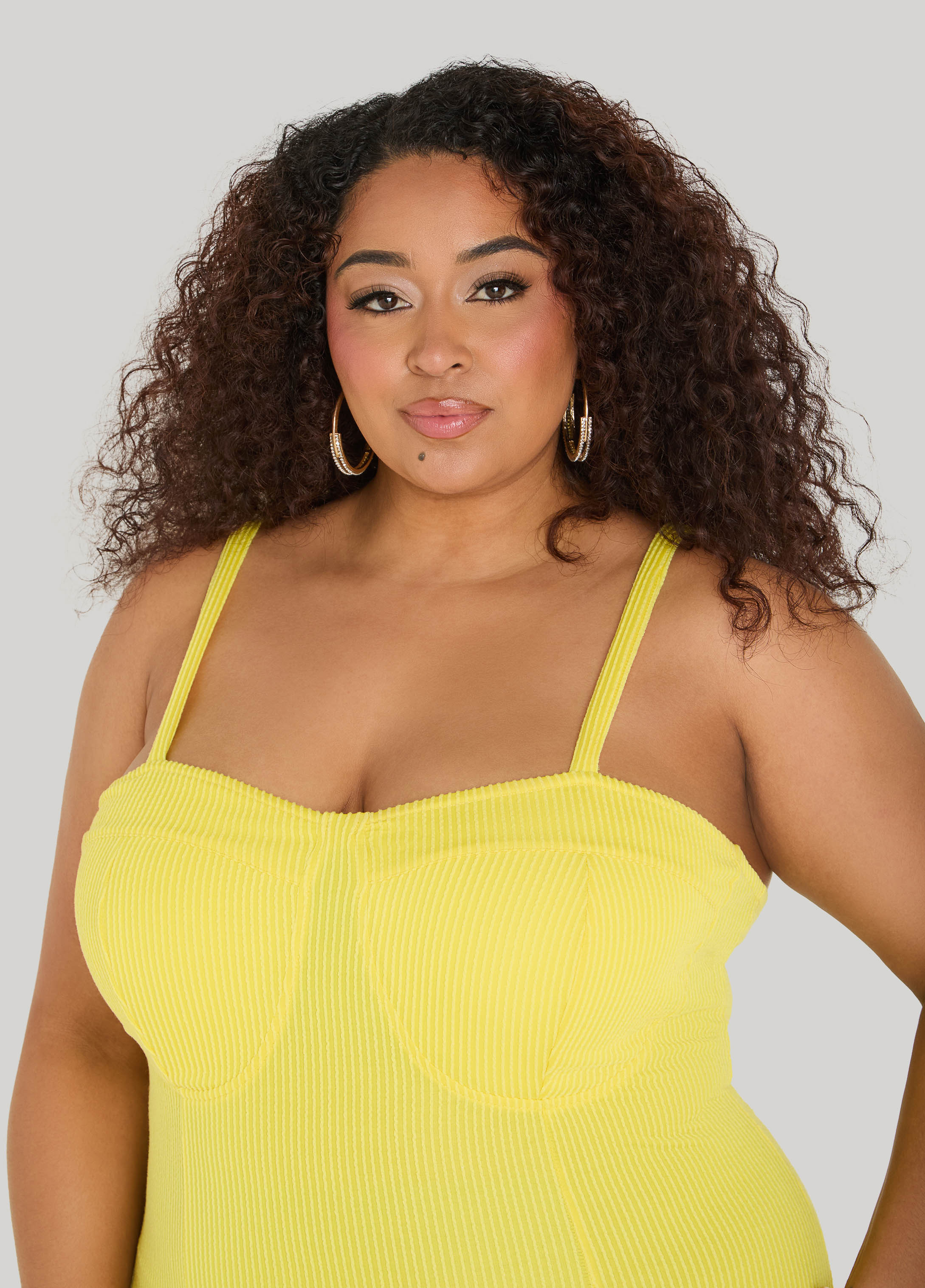 Ribbed Maxi Bodycon Dress Raspberry Radiance | Ashley Stewart