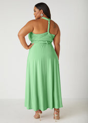 Convertible Multi Way Dress Green | Ashley Stewart