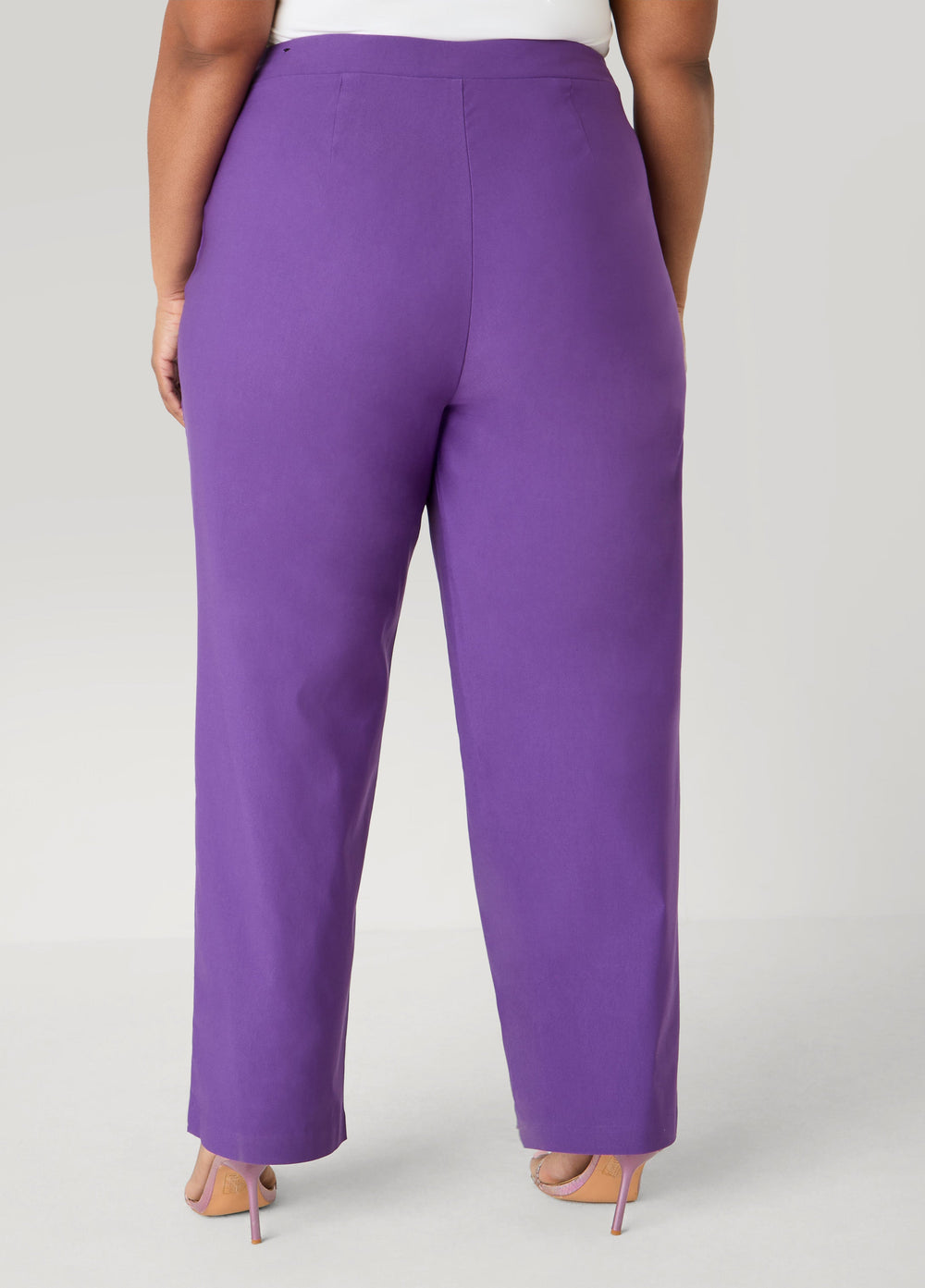Millennium Twill Trousers Pansy | Ashley Stewart