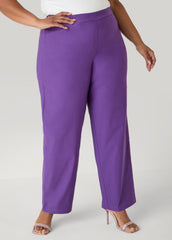 Millennium Twill Trousers Pansy | Ashley Stewart