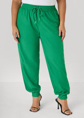 Drawstring Mid Rise Joggers Amazon | Ashley Stewart