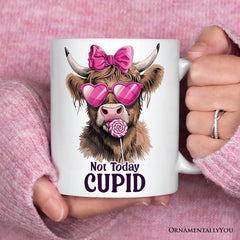 Not Today Cupid Ceramic Mug White | Ashley Stewart