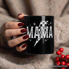 Lightning Bolt Mama Mug Black | Ashley Stewart
