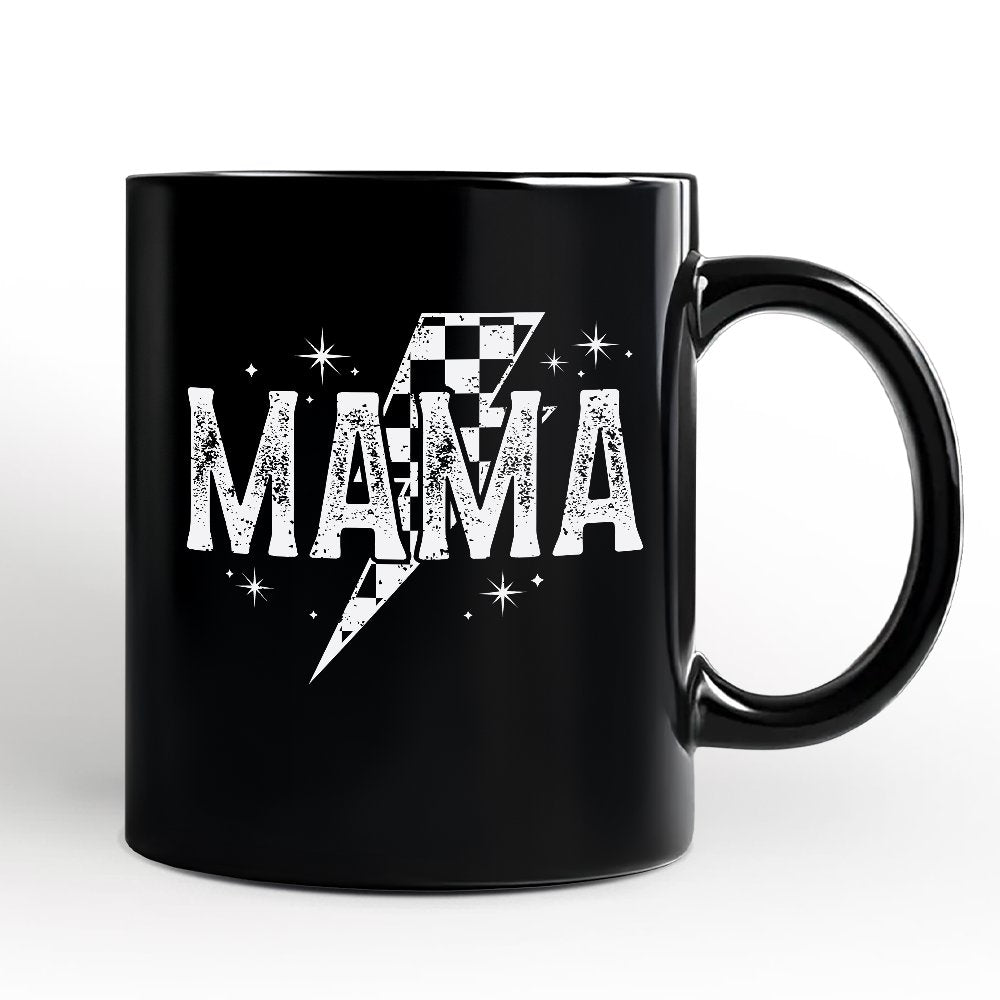 Lightning Bolt Mama Mug Black | Ashley Stewart