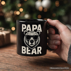 Papa Bear Ceramic Mug Black | Ashley Stewart