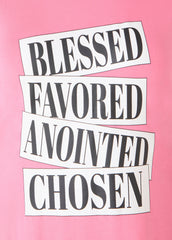 Blessed Graphic T Shirt Dress Confetti | Ashley Stewart