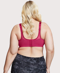 MagicLift Seamless Sports Bra Ruby Ruby Red | Ashley Stewart