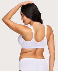 Front-Closure WonderWire Bra White | Ashley Stewart