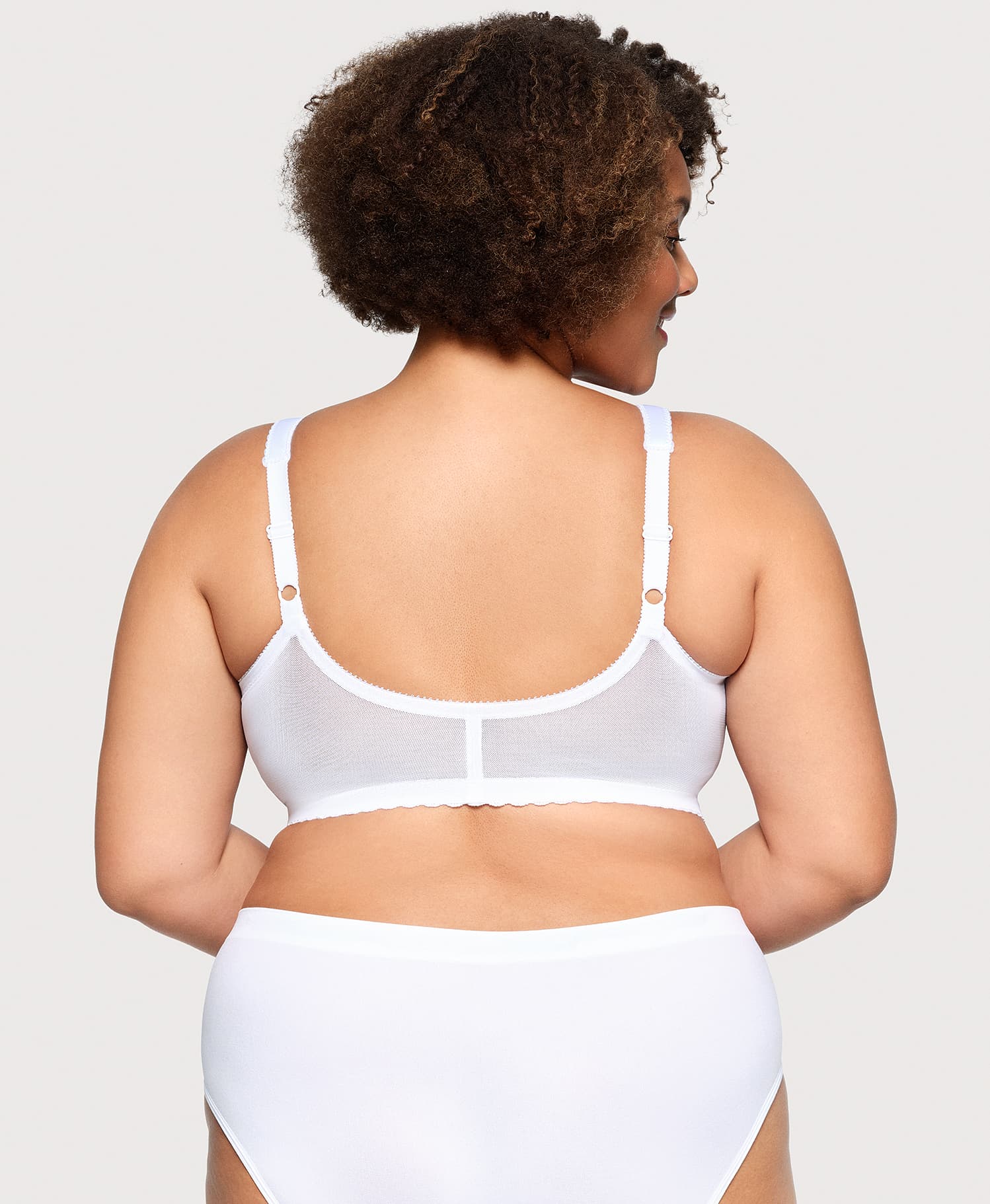 MagicLift Front-Closure Support Bra White | Ashley Stewart