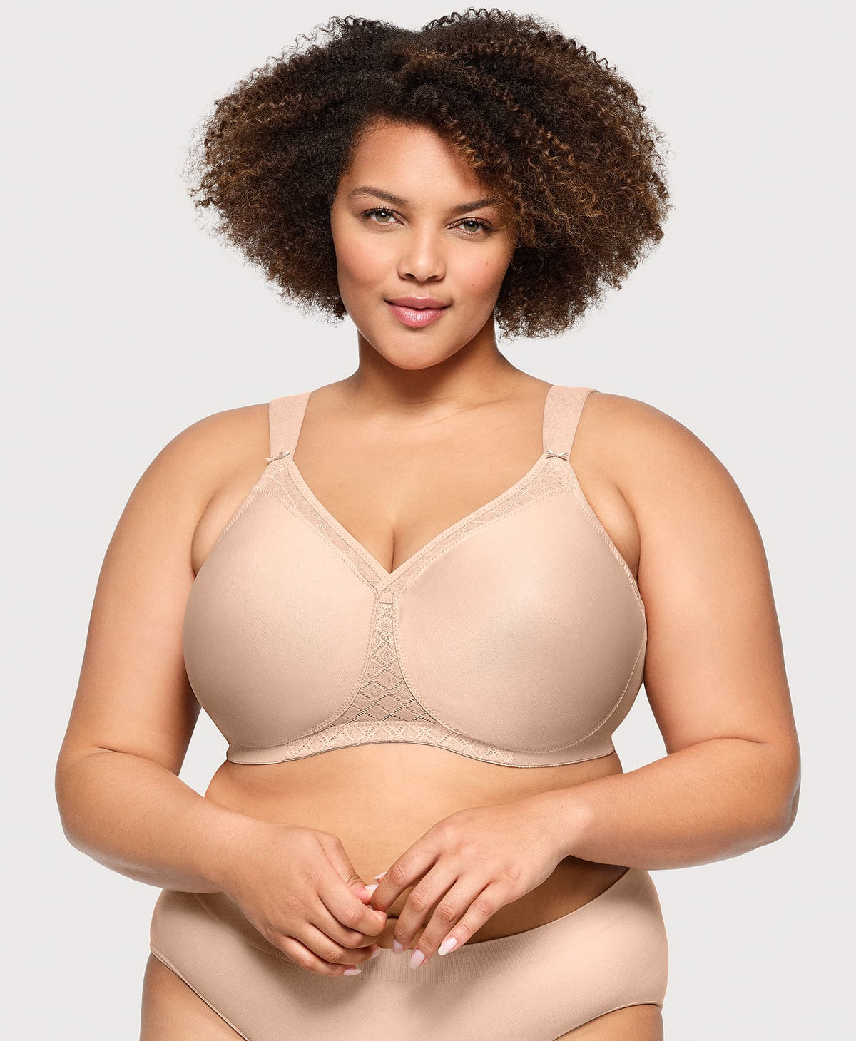 MagicLift Seamless Support T-Shirt Bra Cafe | Ashley Stewart