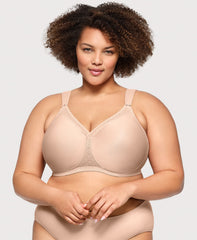 MagicLift Seamless Support T-Shirt Bra Cafe | Ashley Stewart
