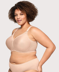 MagicLift Seamless Support T-Shirt Bra Cafe | Ashley Stewart