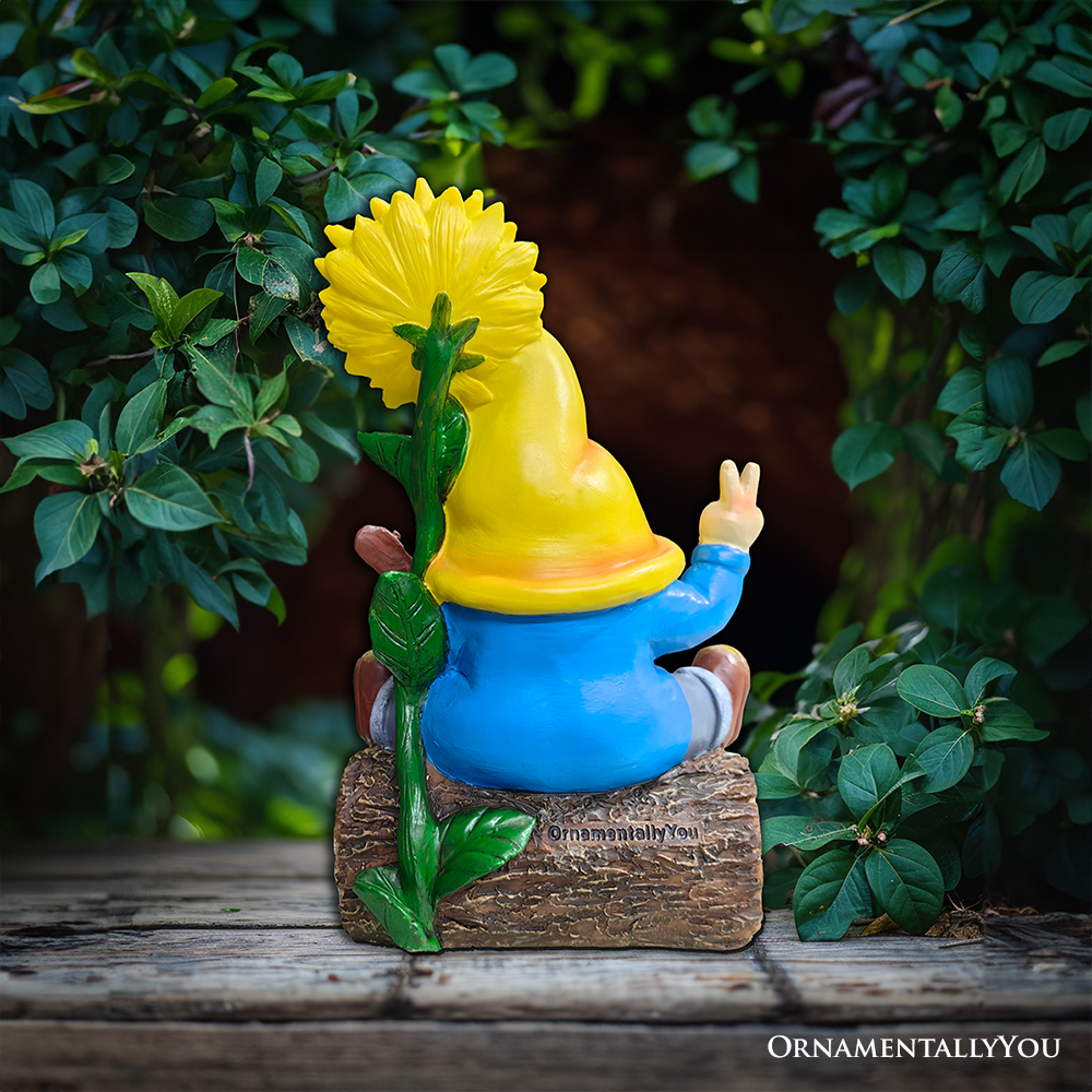 Bloom With Joy Garden Gnome Figurine Multi | Ashley Stewart