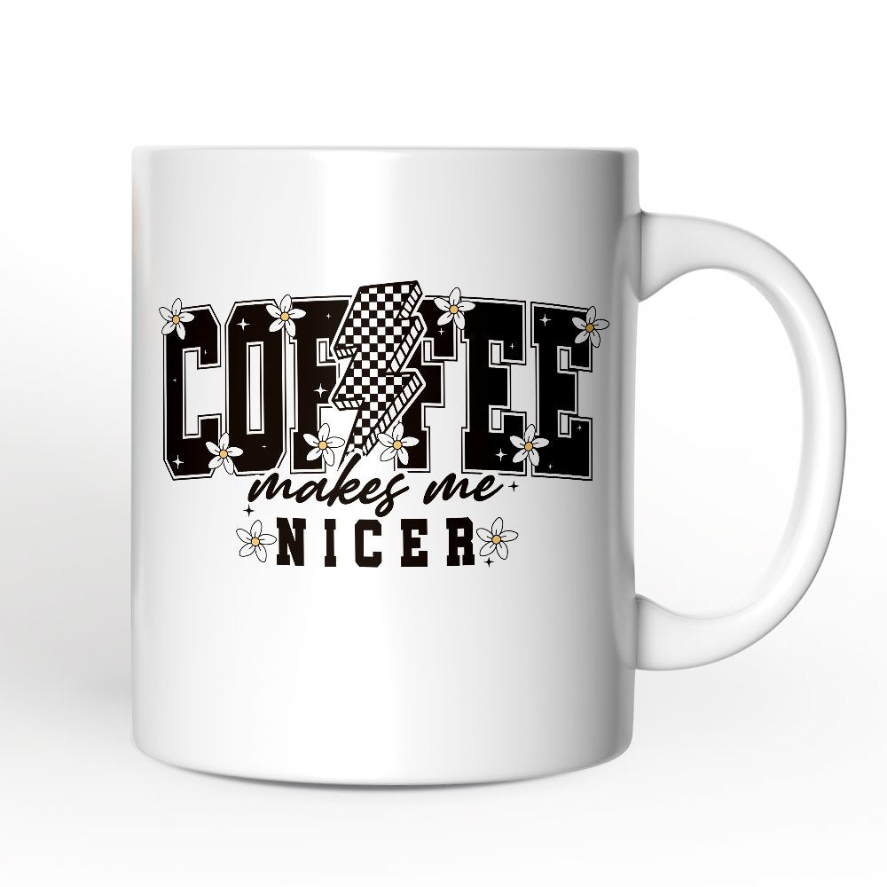 Coffee Makes Me Nicer Mug  | Ashley Stewart