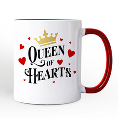 Queen of Hearts Mug White | Ashley Stewart