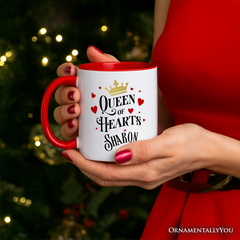 Queen of Hearts Mug White | Ashley Stewart