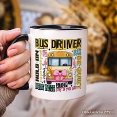 School Bus Driver Ceramic Mug White | Ashley Stewart