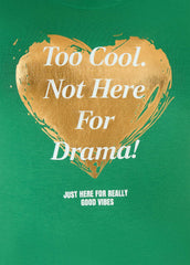 Not Here For Drama Graphic Tee Amazon | Ashley Stewart