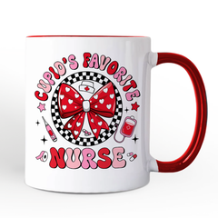 Cupids Favorite Nurse Mug White | Ashley Stewart