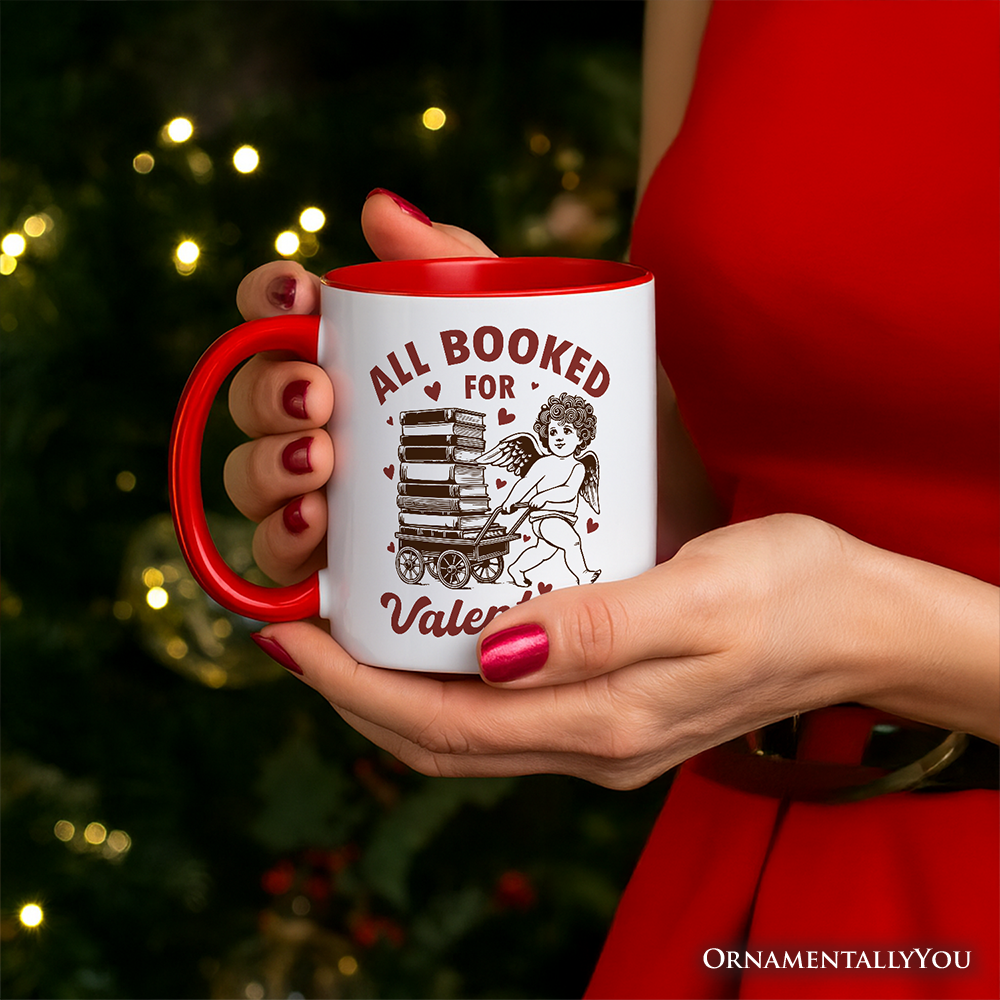 All Booked For Valentines Mug White | Ashley Stewart