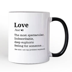 Love Ceramic Mug White | Ashley Stewart