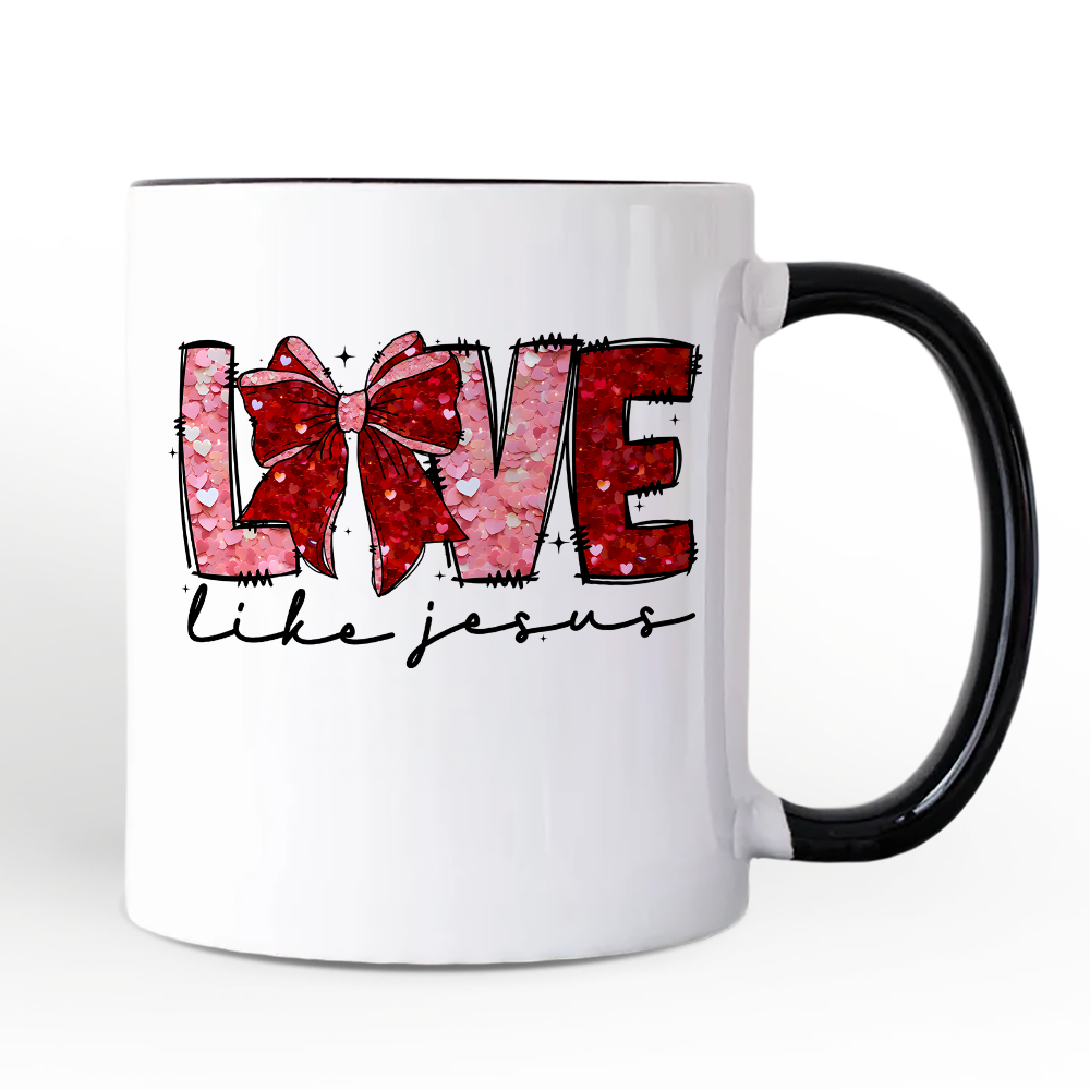 Love Like Jesus Ceramic Mug White | Ashley Stewart